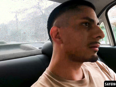 Alexander Rajesh fucks Lorenzo August while getting some fresh air