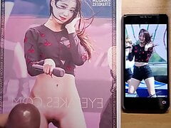 Momoland Yeonwoo cum tribute cumshot fancam fap fake 4