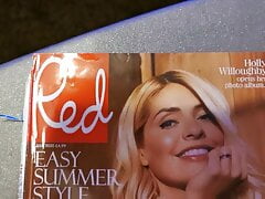 Holly willoughby cumtribute 218 Red Magazine