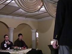 Straight amateur hazed into frat with anal