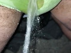 Green panty pissing  ...  Pt.2