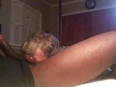 Neal Blosmen DeepThroats 9 inch Big Black Cock!