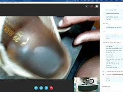Cum flip flops on skype watching birkenstocks sandals