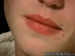 Prettiest Youngster Jeremiah Johnson self Gargles in Smoking Solo