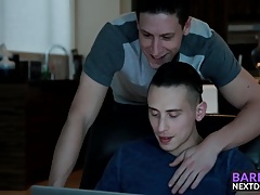 Three handsome horny guys make each other dreams come true