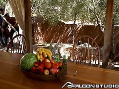 Nick Fitt Rides Zario Travezz' Big Meaty Cock: FalconStudios