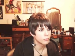Short haired cutie