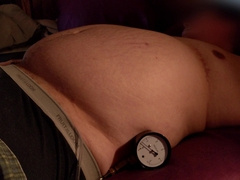 Huge & Taut - Abdomen Inflation