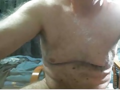 grandpa stroke on webcam
