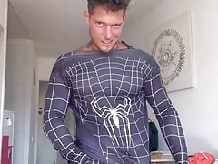 Spiderman with Fat Cock Talking Dirty