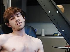 young exhibitionist jerking off