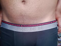 Hot black dick cum shot, mans hand job