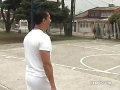 Two Boys and Their Coach Fuck