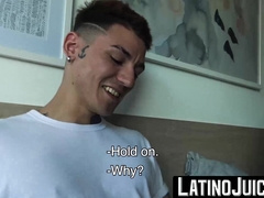 Nasty dudes Axel and Rodrigo strip their clothes to fuck each other for cash 2