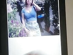 Cum Tribute for busty blonde girl
