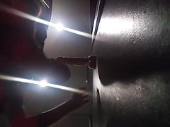 Amateur chav fucks himself with dildo