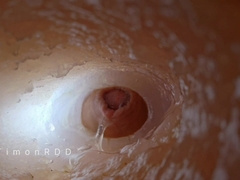 The stud found a way to find out what happens inwards the asshole during hookup