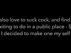 Public cock sucker