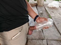 HIROSHI : Solo fucking his Toy & Cumshots #2