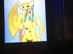 Sexy Pikachu Cum Tribute
