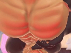 Suspended Dragon catches Cole stagging on him in the locker guest room