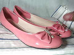 Cum In Pink Flats with Bow