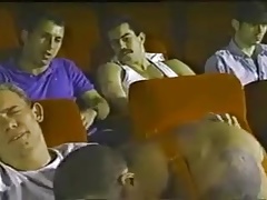 gay play in straight porn theatre