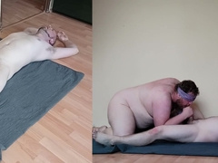 Big Bear Eating Chasers Ass, Lickin, Sucking, Cum Eating