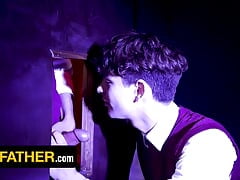 YesFather - Altar Boys Zayne Bright and James Manson Messed The Confession Booth With Huge Cumshots