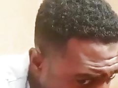 A black guy with a big black cock