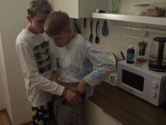 The Guy Started Seducing a Twink with a Big Dick for a Juicy Ass Fucking