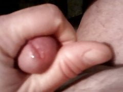 Squeezing some precum