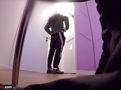 Straight Guy Bangs Twink at Gloryhole