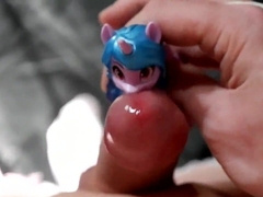 solo fellow onanism horse plaything from my lil horse