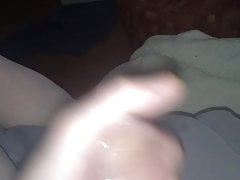 My first cumshot in front of camera
