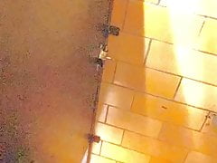 Handsome Stud Sucks my Cock at a Bathroom Gloryhole