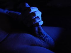 Blue Cock jerking