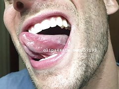 Tongue Fetish - Lance Tongue Part3 Video1