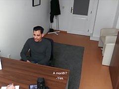 Straight Guy Eats A Big Cock To Pass The Job Interview