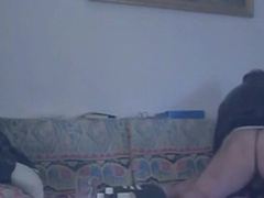 Papa Giorgio cums over for a visit and cums in my ass 2