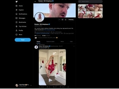 Edgar Edging Having A Self Deepthroat Delight Sesh