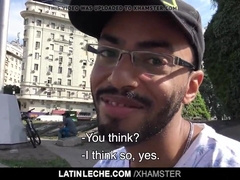LatinLeche - Mexican Man Used to Deep-throat Knob