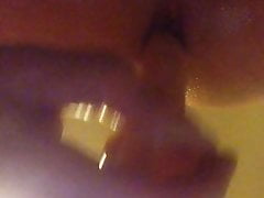 A self fuck short video