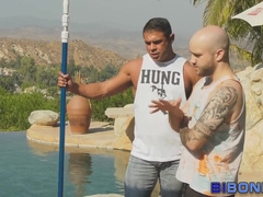 Bisex guy sucks dick and licks (Zoey Foxx, Draven Navarro)