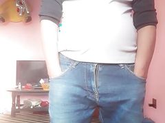Hot dad masturbating hard