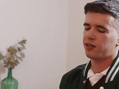 Maverick Sun ravaged his professor who loves wearing thong! feat. Olivier Robert