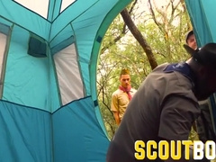 Muscle Bear Fucks Twink Sons In The Woods