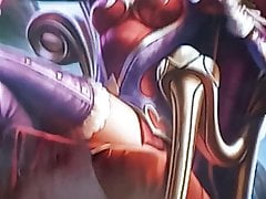 League of Legends cumtribute : Heartseeker Ashe