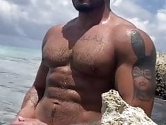 playa nudista mamada