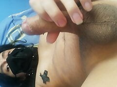 Horny af young boy masturbating